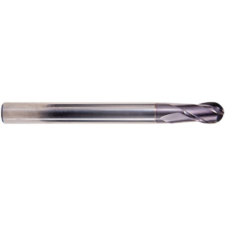 Yg-1 Tool 2 Flute Medium Length Ball Nose W/ Neck X-Power Carbide - Metric EM899200